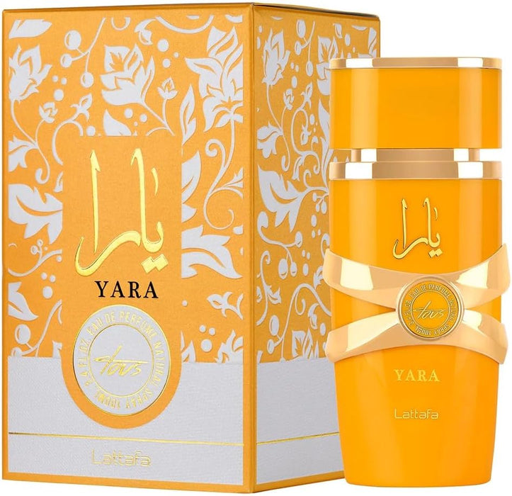 Yara Tous Perfume For Women - Topical Sweet Vanilla Scent - Luxury Arabian UAE Fragrance - Eau De Parfum 100ml