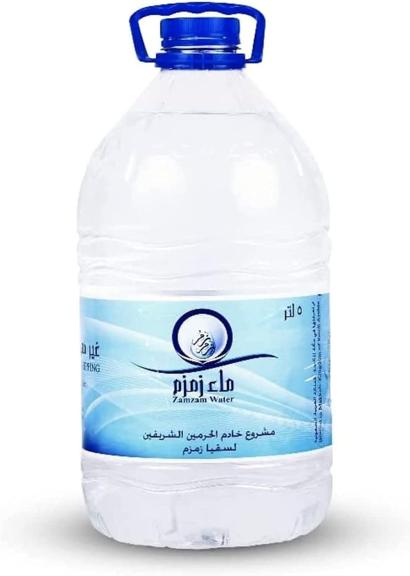 Zam Zam Water Makkah, 5 Litres, Original Makka, Spring Water, Still Water, mecca Zamzam 100% Authentic & GENUINE