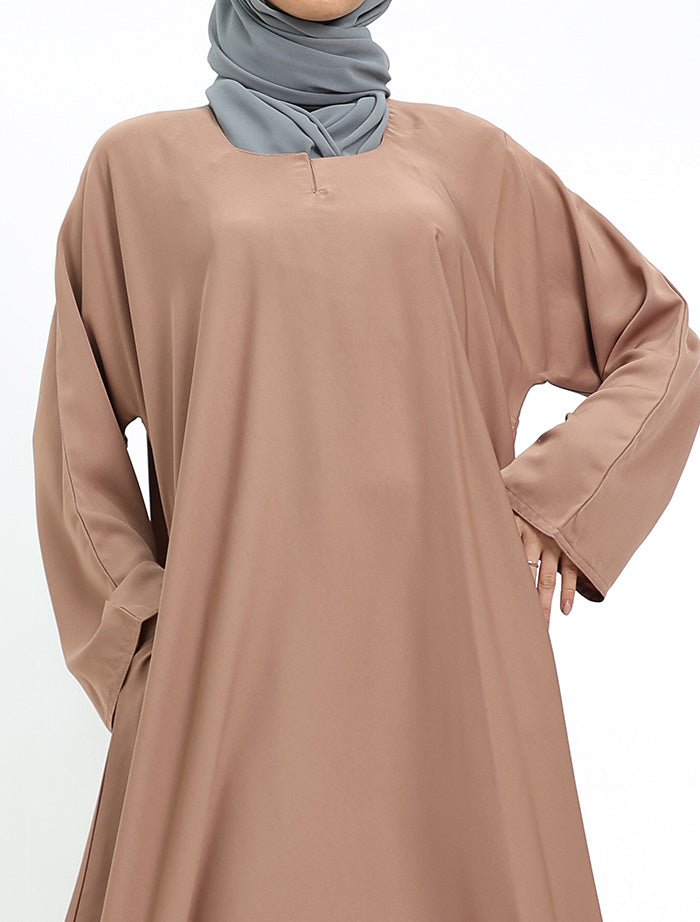 Mocha Basic Abaya