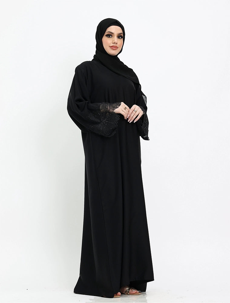 Black Heyam Abaya