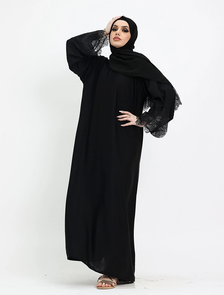 Black Heyam Abaya