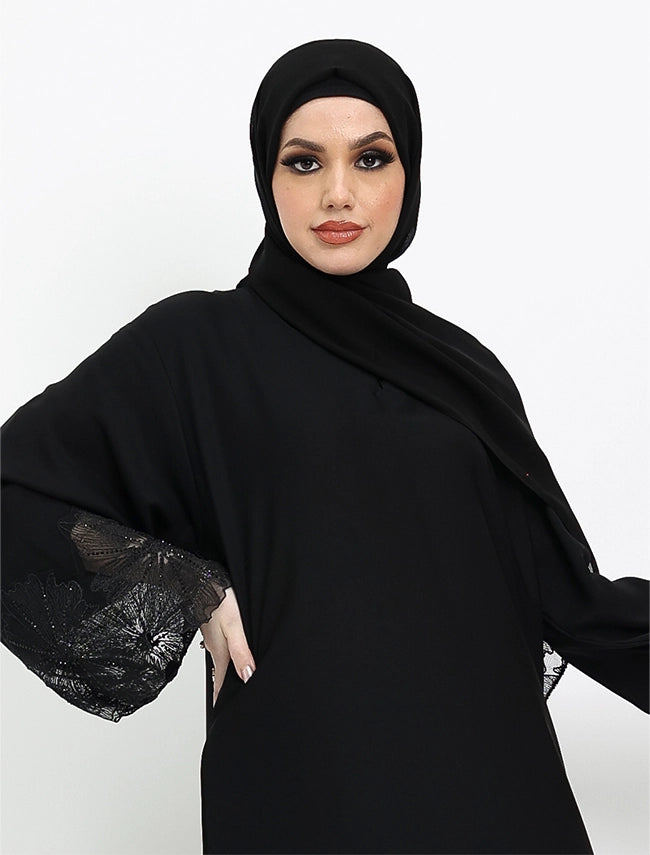 Black Heyam Abaya