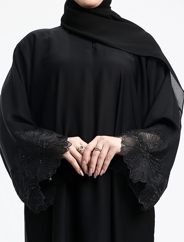 Black Heyam Abaya