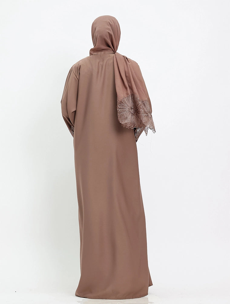 Mocha Heyam Abaya