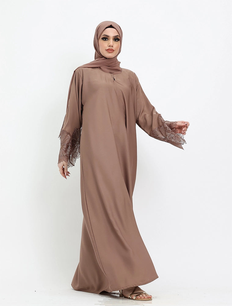 Mocha Heyam Abaya