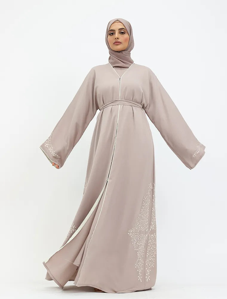 Rose Pink Hareem Abaya