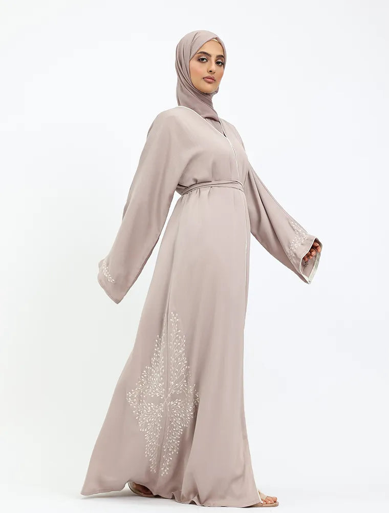 Rose Pink Hareem Abaya