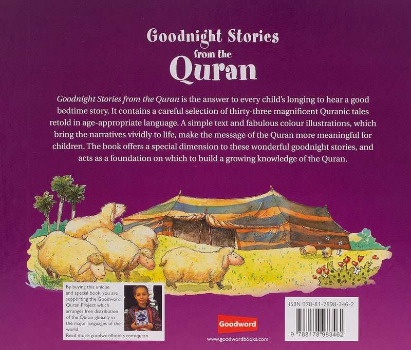 Goodnight Stories from the Quran (Hardcover) by Khan Saniyasnain, Gurmeet