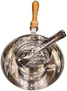 Stainless Steel Incense Burner with Wooden Handle