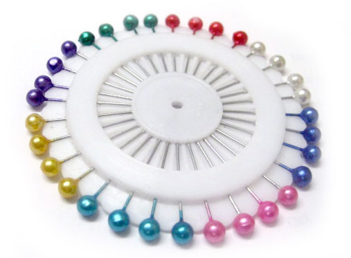 Multi Coloured Plastic Hijab Pins