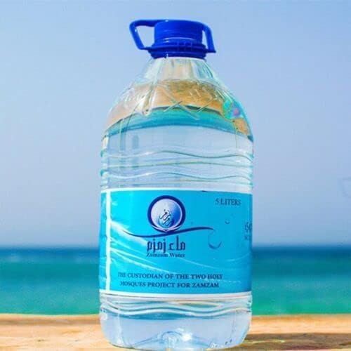 Zam Zam Water Makkah, 5 Litres, Original Makka, Spring Water, Still Water, mecca Zamzam 100% Authentic & GENUINE