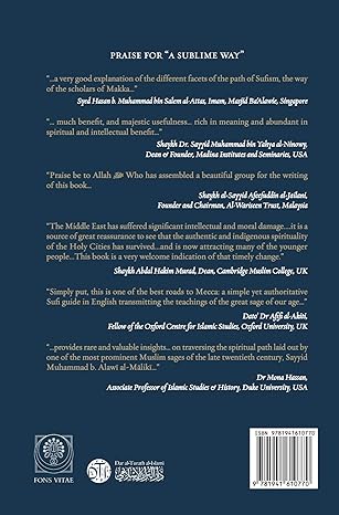 A Sublime Way: The Sufi Path of the Sages of Makka Paperback
