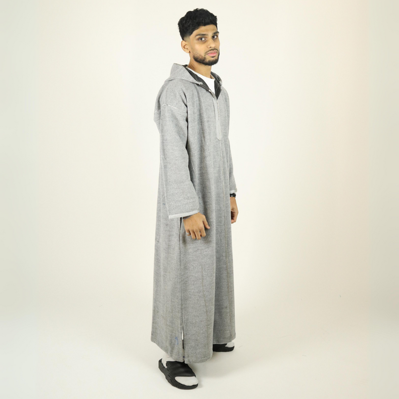 Grey Djellaba