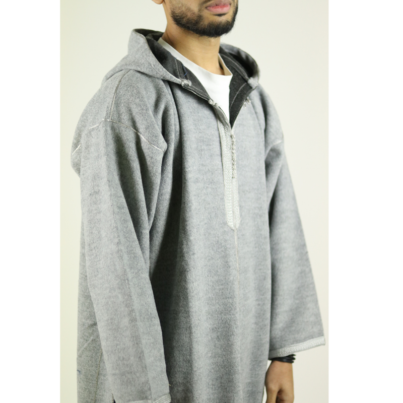 Grey Djellaba