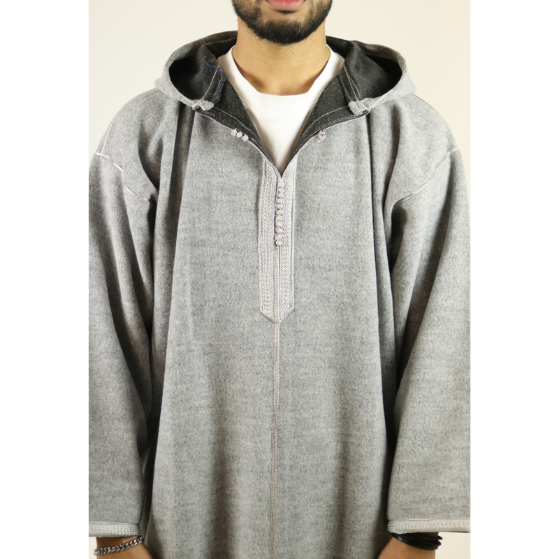 Grey Djellaba