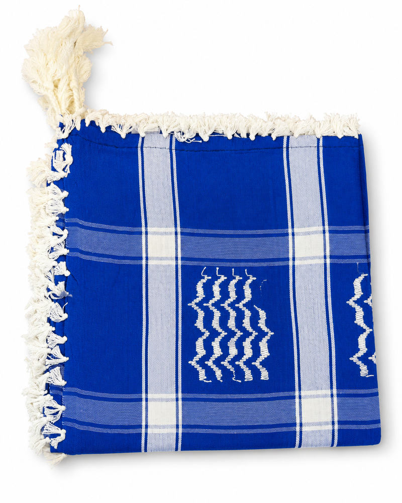 Premium Arabic Keffiyeh Shemagh Scarf – Traditional Men’s Headwear