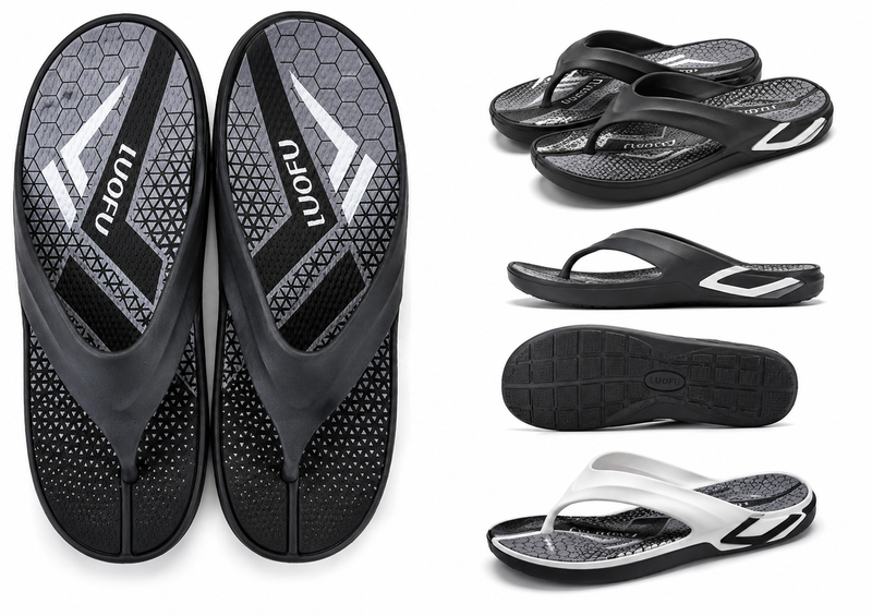 Lightweight Umrah Sandals – Comfortable Slip-On Summer Slippers