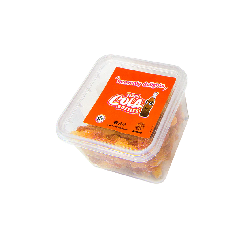 Fizzy Cola Bottles - 140gr Tub