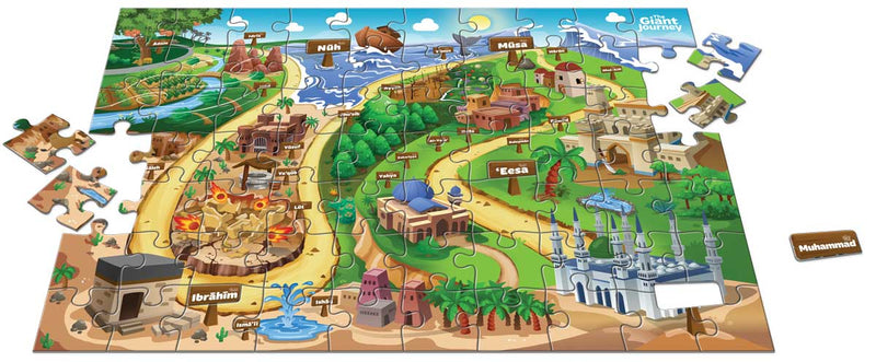 The Giant Journey Puzzle Game