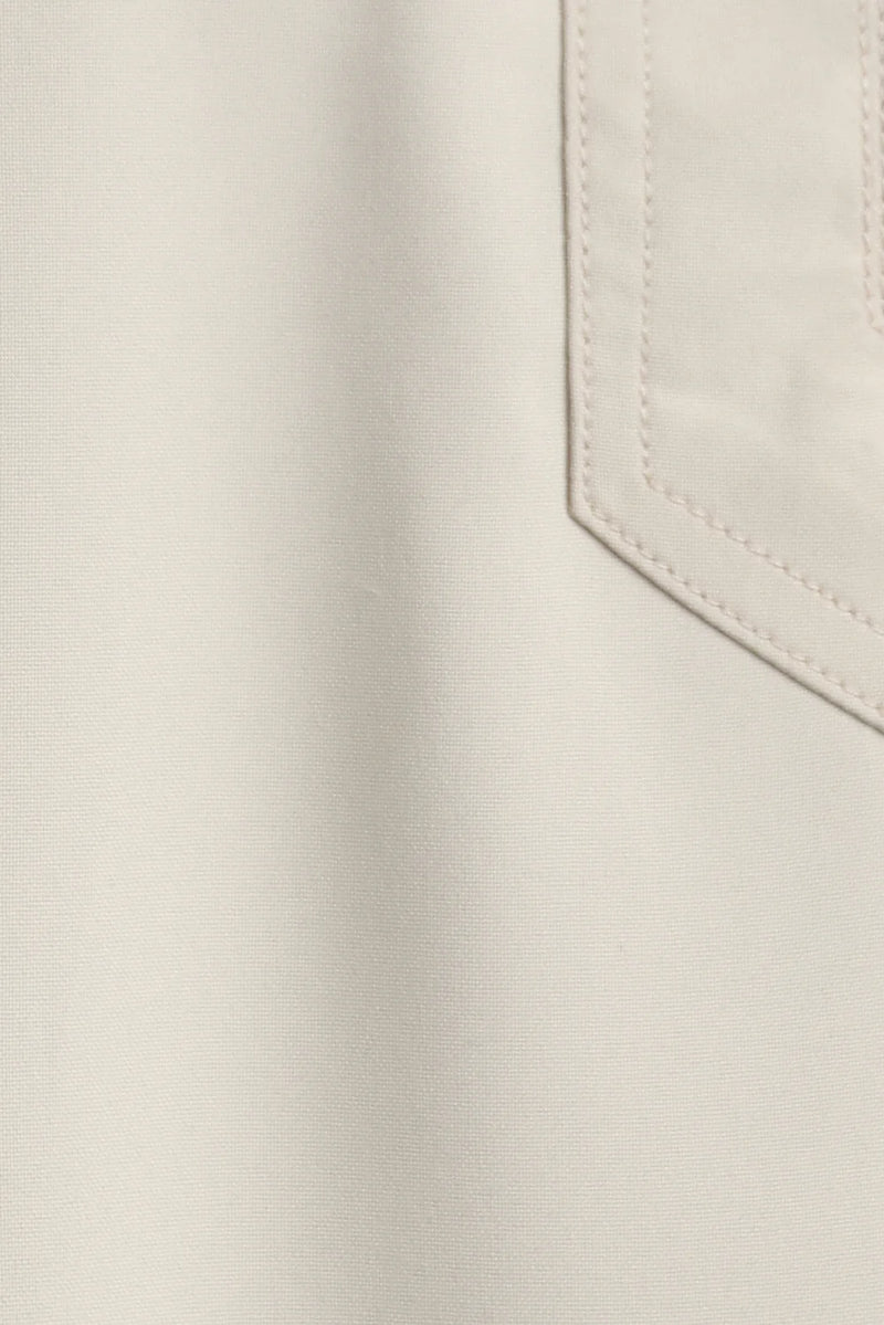 Tuscan Almond Half Sleeve Thobe By Al Noor