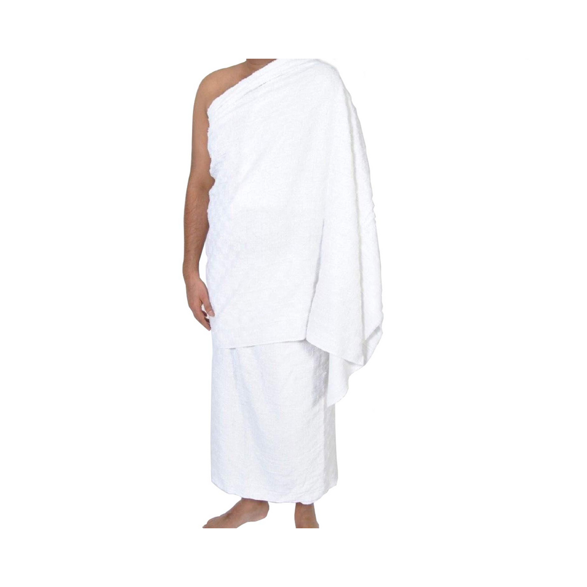 Men's Ihram Hajj/Umrah 100 Cotton Two Piece Set — ZamZam Direct