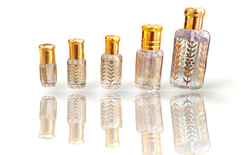 Zamzam Exclusive Perfume Oil, Long Lasting Oil Based Perfume in Roll-On / Dipstick Glass Bottle - Sizes Available From 3 ml to 100 ml