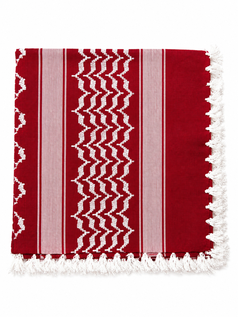 Premium Arabic Keffiyeh Shemagh Scarf – Traditional Men’s Headwear