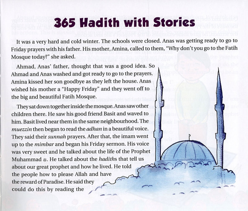 365 Hadith with Stories (Hardcover) by Ali CaraCam, Kevser Sahin