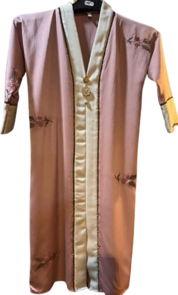Pink Kaftan abaya