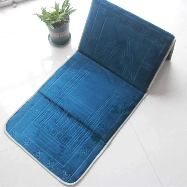 Foldable Padded Prayer Mat And Backrest 2 In 1