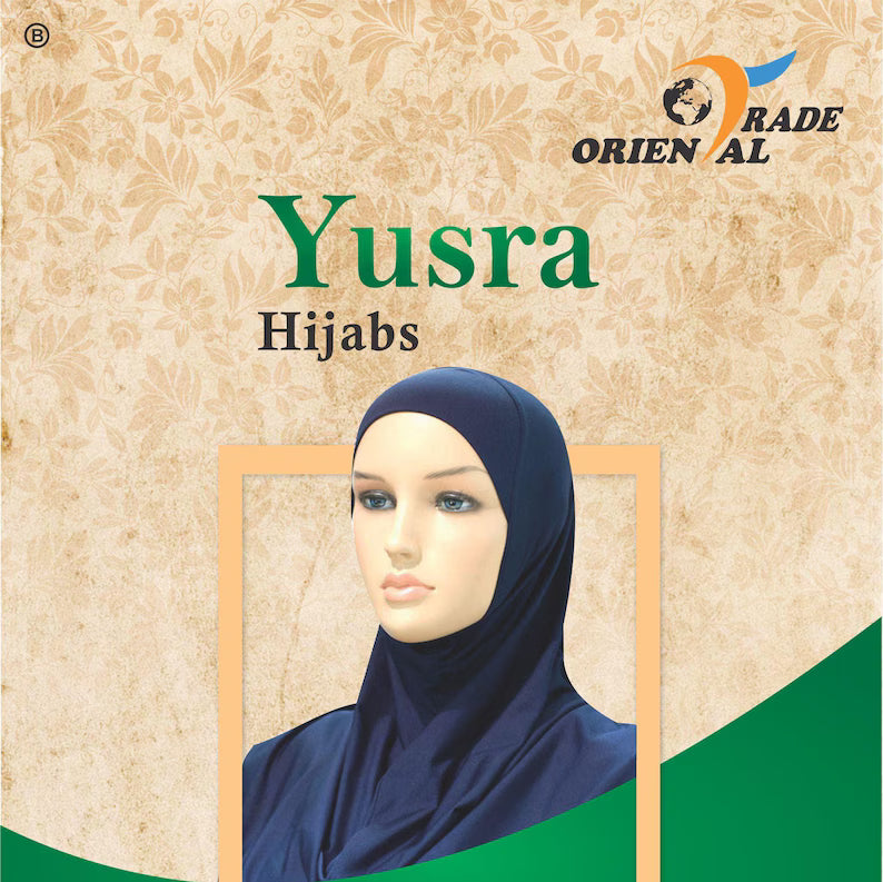 Cotton (Spandex) Yusra (Amira) hijab plain, different sizes/colours