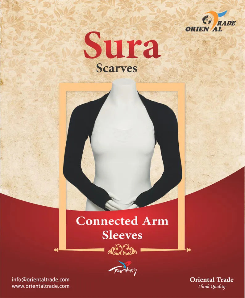 Elegant Turlu 1 pair Arm Sleeve with/without button Cover comfy stretch Women