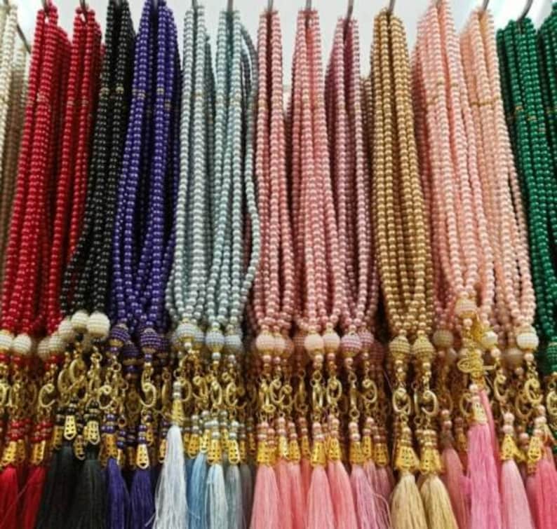 100 Beads Tasbeeh Quality for ladies Masbaha wedding nice colours