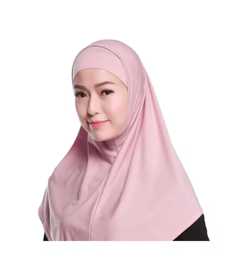 Cotton (Spandex) Yusra (Amira) hijab plain, different sizes/colours