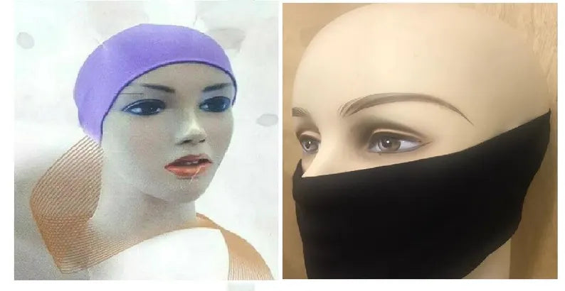 Half tube BONNET, Under Scarf, Unisex, Face mask, hat, neck warmer, Cap