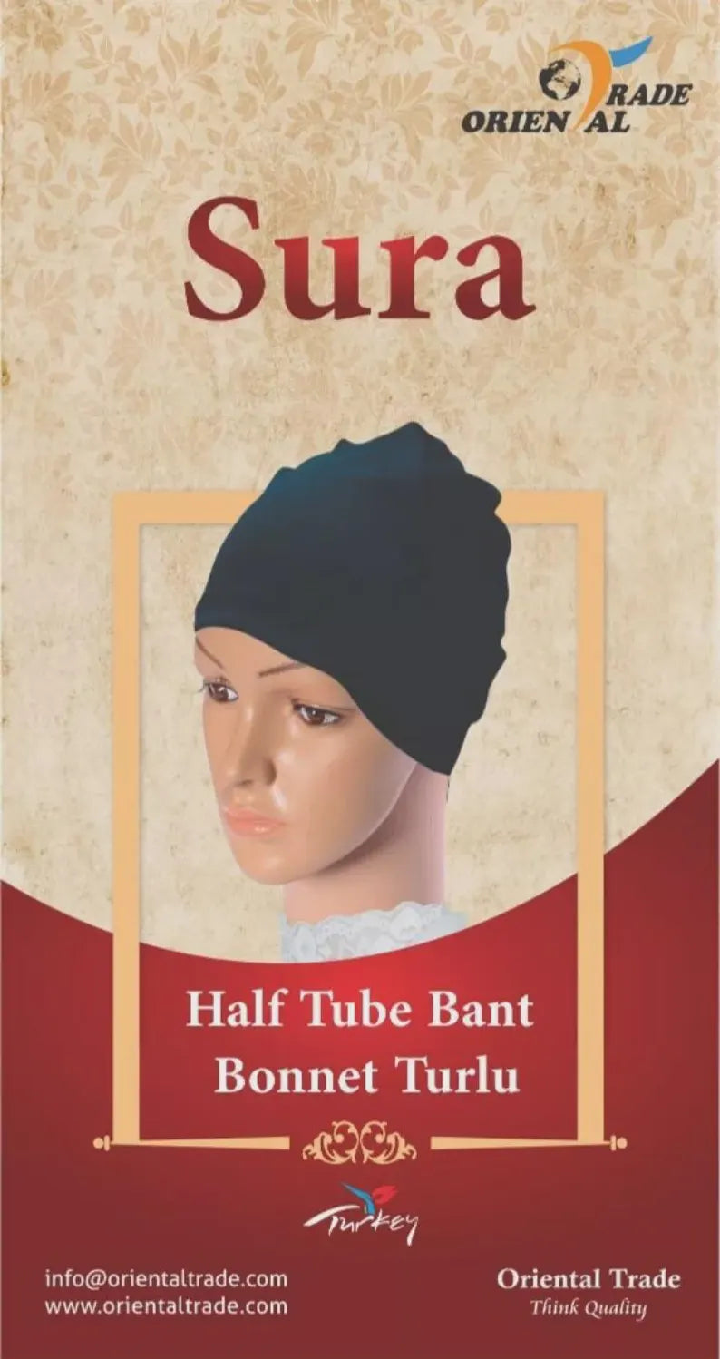 Half tube BONNET, Under Scarf, Unisex, Face mask, hat, neck warmer, Cap