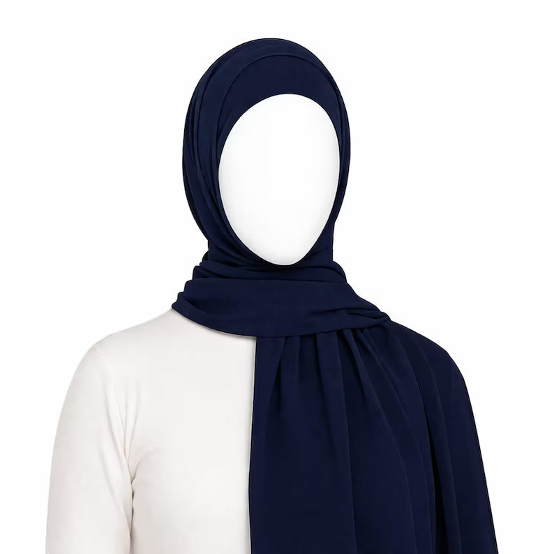 Pull on Instant 1Pc Turlu bonnet connect to Chiffon shawl, Turkish scarf hijab