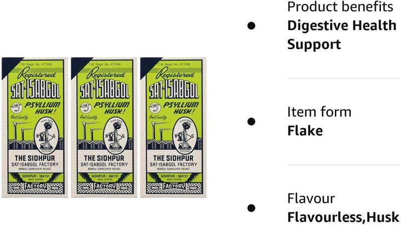 Sat Isabgol - Psyllium Husk 100g