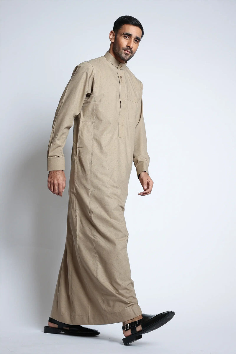Birchwood Collar Thobe By Al noor- J134