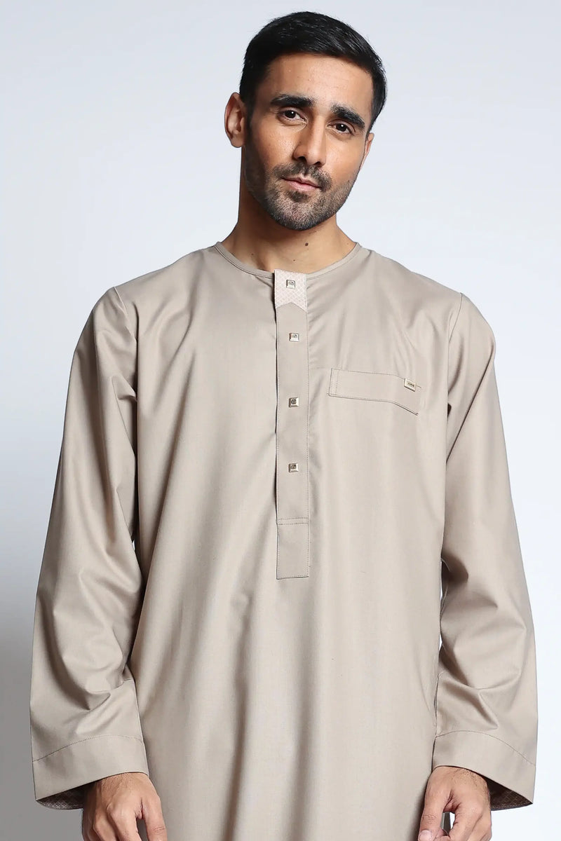 Pearl Oyster Omani Thobe By Al noor- J145 C1