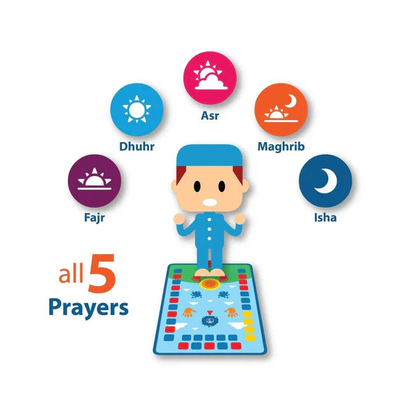 My Salah Mat - Educational Interactive Prayer Mat for Children- Original
