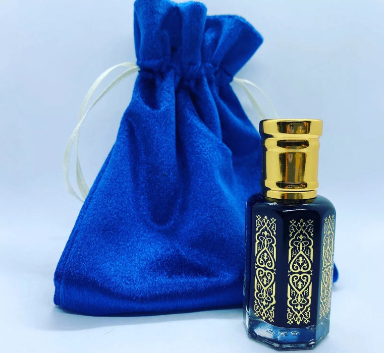 Zamzam Exclusive Black Musk Ruqya Perfume Oil, Long Lasting Oil Based Perfume in Roll-On / Dipstick Glass Bottle - Sizes Available From 3 ml to 12 ml for Ruqqiya