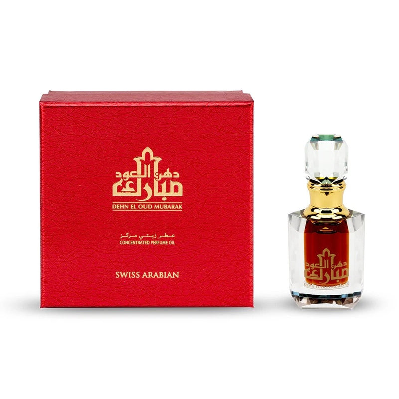 Dehn El Oud Mubarak concentrated Parfum Oil 6ml Original By Swiss Arabian