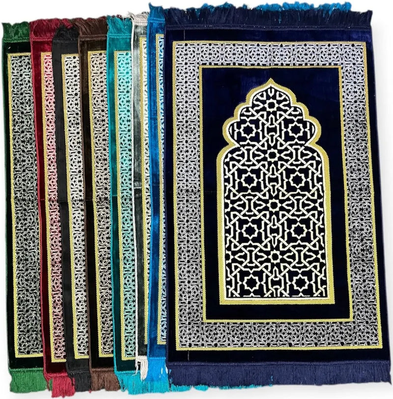 Ottoman Design Turkish Islamic Adult Prayer Mat
