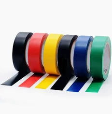 6 PVC Assorted Colour Tape