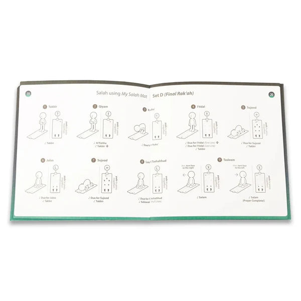 My Salah Mat Smart Interactive Prayer Mat - Learn To Pray: Adult & Revert version