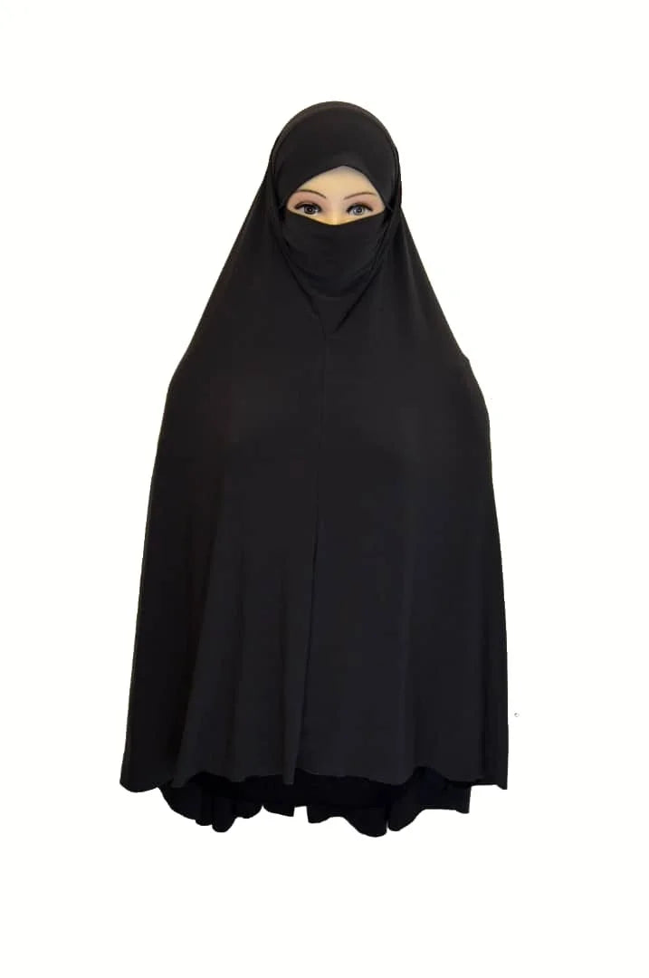 S size Ladies one piece hijab Niqab (Mask)