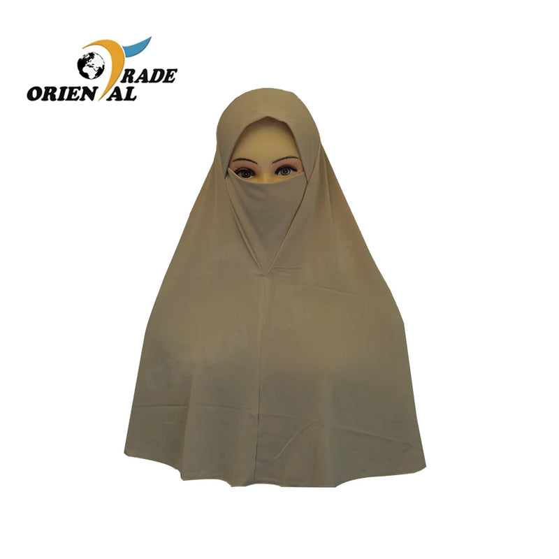 3XL Ladies one piece hijab Niqab (Mask)