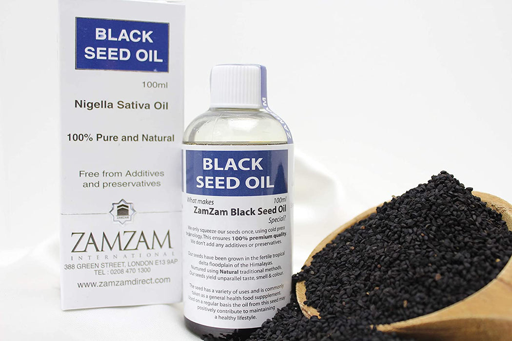 ZAMZAM Premium Black Seed Oil | 100% Pure & Unfiltered Natural Virgin Oil