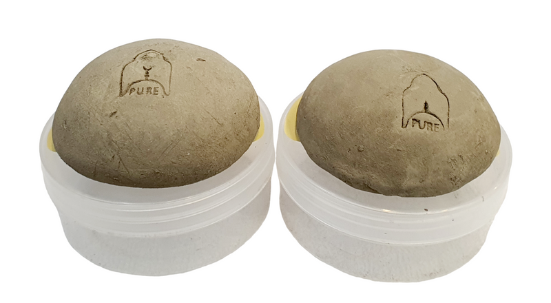 Tayammum Clay Pot (100% Pure Clay For Ritual Dry Ablution) Dry Ablution Pure Clay Pot